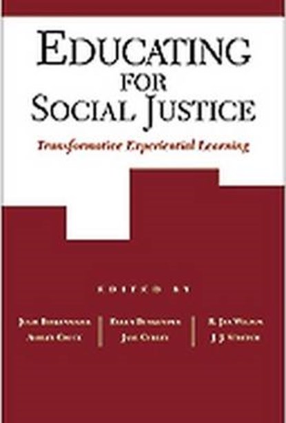 Educating for Social Justice, niet bekend - Paperback - 9781933478418