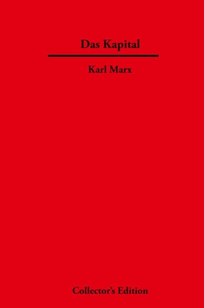 Das Kapital, Karl Marx - Gebonden - 9781934568439