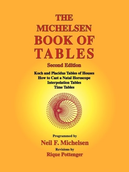 The Michelsen Book of Tables, Neil F. Michelsen - Paperback - 9781934976128