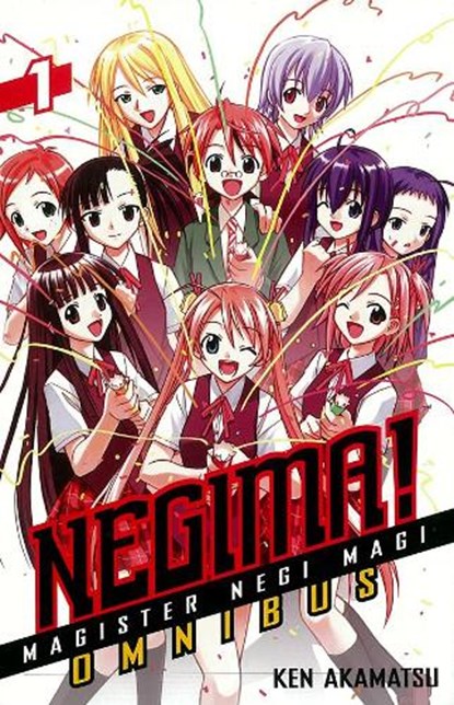 Negima! Omnibus 1, Ken Akamatsu - Paperback - 9781935429623