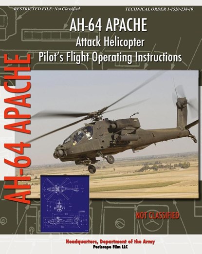 AH-64 Apache Attack Helicopter Pilot's Flight Operating Instructions, Headquarters Department of the Army - Paperback - 9781935700678