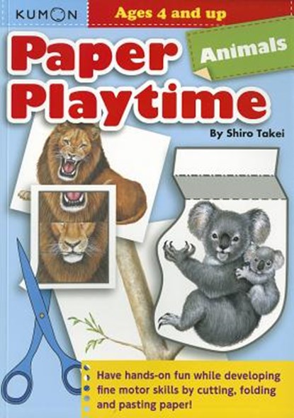 Paper Playtime: Animals, Kumon - Paperback - 9781935800446