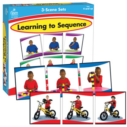 Learning to Sequence 3-Scene: 3 Scene Set, Carson Dellosa Education - Gebonden - 9781936022885