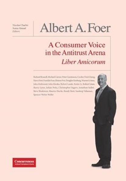 Albert A. Foer Liber Amicorum, CHARBIT,  Nicolas - Gebonden - 9781939007797
