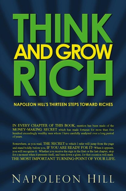Think and Grow Rich, Napoleon Hill - Paperback - 9781940177854