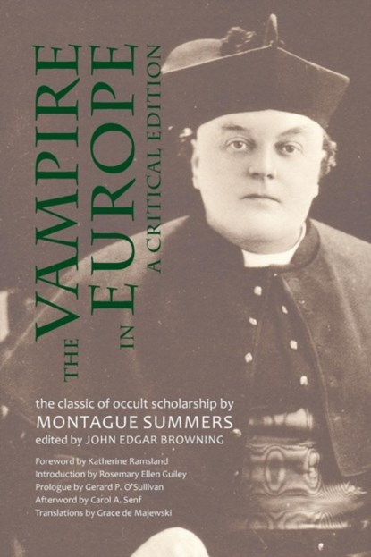 The Vampire in Europe, Professor Montague Summers - Paperback - 9781940671451