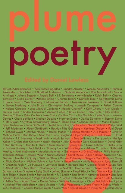 The Plume Anthology of Poetry 5, Daniel Lawless - Paperback - 9781941196434