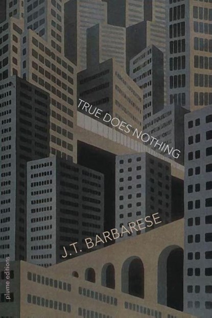 True Does Nothing, J T Barbarese - Paperback - 9781941196656