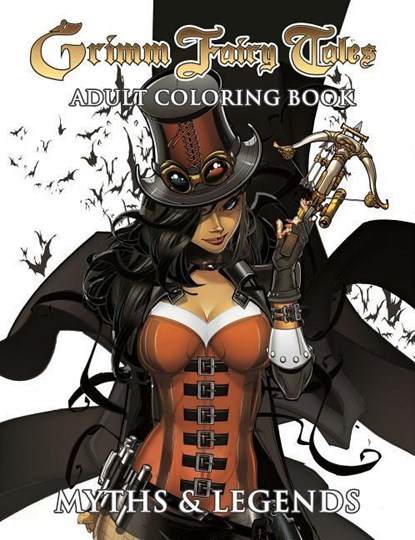 Grimm Fairy Tales Adult Coloring Book Myths & Legends, Zenescope - Paperback - 9781942275602