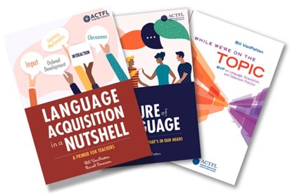 Bvp Bundle (While We're on the Topic, Nature of Language, Language Acquisition in a Nutshell), Bill VanPatten - Paperback - 9781942544814