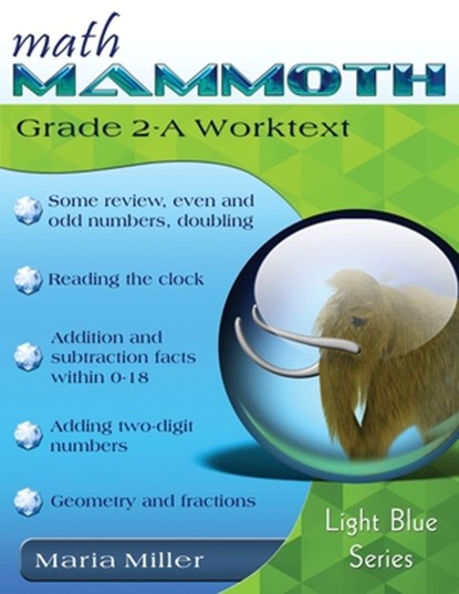 Math Mammoth Grade 2-A Worktext, Dr Maria Miller - Paperback - 9781942715047
