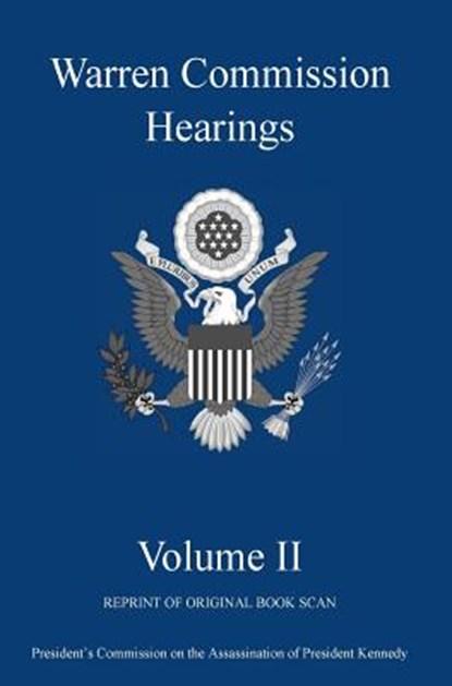 Warren Commission Hearings, Michigan Legal Publishing Ltd. - Gebonden - 9781942842224