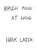 Brush Mind, LAZER,  Professor Hank - Paperback - 9781943661060