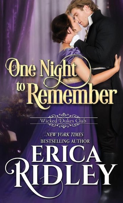 One Night to Remember, Erica Ridley - Paperback - 9781943794447