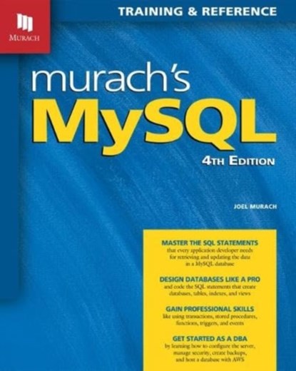 Murach's MySQL (4th Edition), Joel Murach - Paperback - 9781943873104