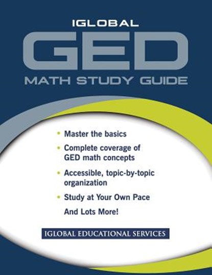 iGlobal GED Math Study Guide, Iglobal Educational Services - Paperback - 9781944346386