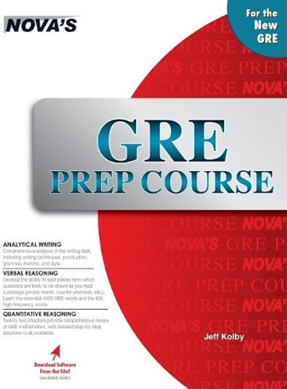 GRE Prep Course, KOLBY,  Jeff - Gebonden - 9781944595197