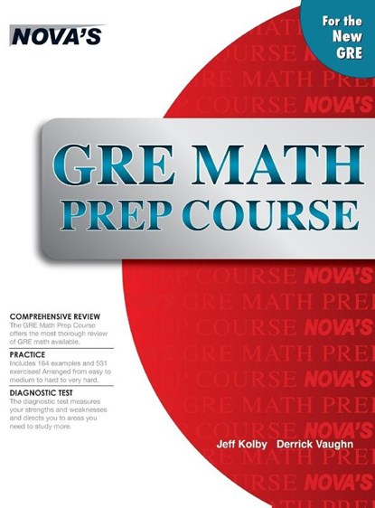 GRE Math Prep Course, Jeff Kolby - Gebonden - 9781944595654