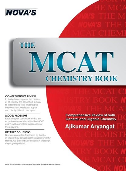 The MCAT Chemistry Book, Ajikumar Aryangat - Gebonden - 9781944595937