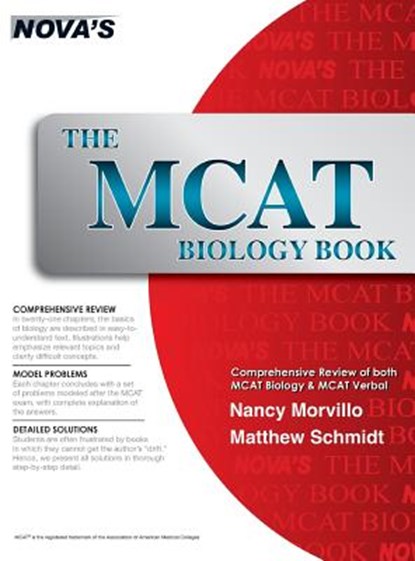 The MCAT Biology Book, Nancy Morvillo ; Matthew Schmidt - Gebonden - 9781944595944