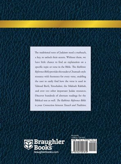Rabbinic Reference Bible, Slade Henson - Gebonden - 9781945091810
