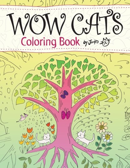 WOW CATS Coloring Book by Junko (Japanese-English edition), Junko - Paperback - 9781945352096