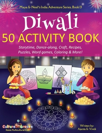 Diwali 50 Activity Book, Ajanta Chakraborty ; Vivek Kumar - Paperback - 9781945792458
