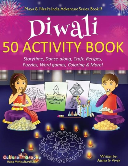 Diwali 50 Activity Book, Ajanta Chakraborty ; Vivek Kumar - Paperback - 9781945792458