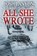 All She Wrote, LANYON,  Josh - Paperback - 9781945802065