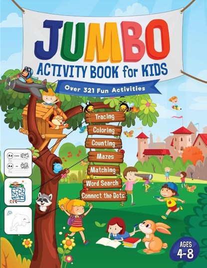 Jumbo Activity Book for Kids, Jennifer L Trace - Paperback - 9781946525215