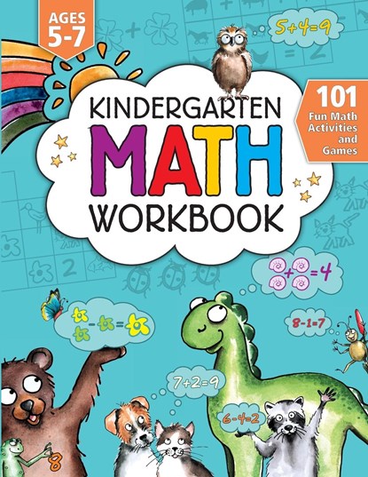 Kindergarten Math Activity Workbook, Jennifer L Trace - Paperback - 9781946525260