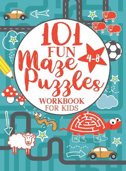 Maze Puzzle Book for Kids 4-8, Jennifer L Trace - Gebonden - 9781946525413