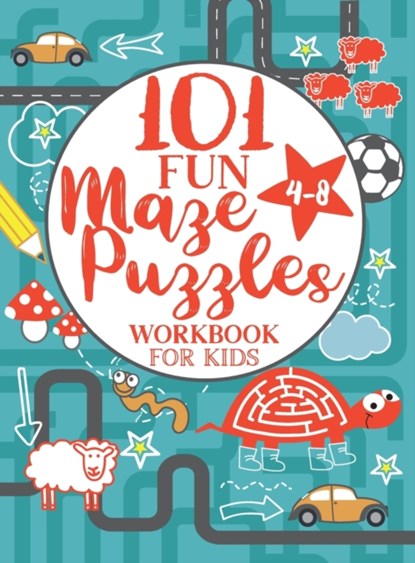 Maze Puzzle Book for Kids 4-8, Jennifer L Trace - Gebonden - 9781946525413