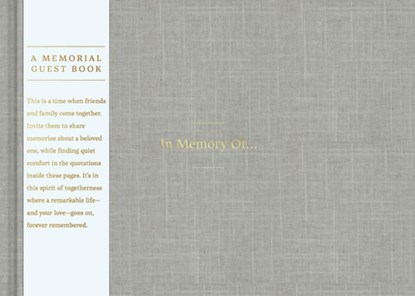 In Memory of . . .: A Guest Book, Miriam Hathaway - Gebonden - 9781946873545
