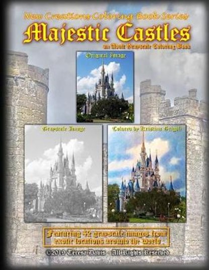 New Creations Coloring Book Series: Majestic Castles, DAVIS,  Teresa - Paperback - 9781947121782
