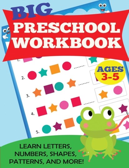 Big Preschool Workbook, Kids Activity Books ; Dp Kids - Paperback - 9781947243156