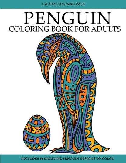 Penguin Coloring Book, Creative Coloring - Paperback - 9781947243439