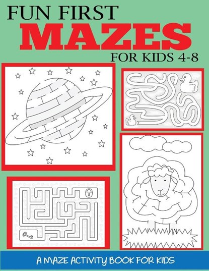Fun First Mazes for Kids 4-8, Dylanna Press - Paperback - 9781947243729
