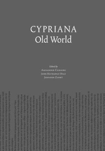 Cypriana, Alexander Cummins ; Jesse Hathaway Diaz ; Jenn (Ph.D in German Literature and Film from the University of California Zahrt - Paperback - 9781947544048