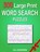 300 Large Print Word Search Puzzles, A B Lockhaven - Paperback - 9781947744943