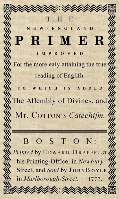 The New-England Primer, John Cotton - Gebonden - 9781947844346