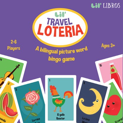 Lil' Travel Loteria: A Bilingual Picture Word Bingo Game, Lil' Libros - Gebonden - 9781948066518