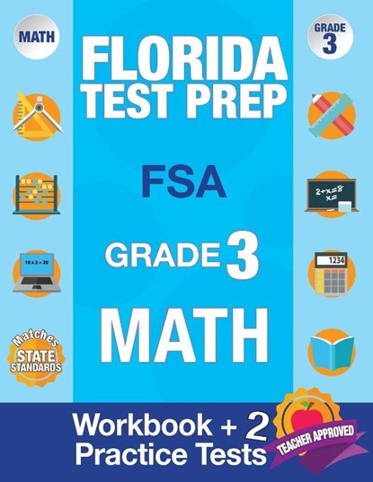 Florida Test Prep FSA Grade 3, Fsa Test Prep Team - Paperback - 9781948255028
