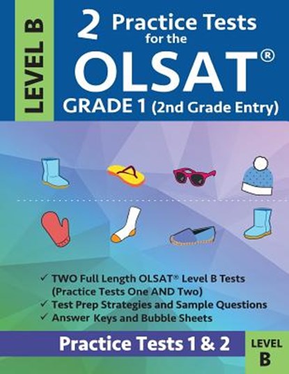 2 Practice Tests for the Olsat Grade 1 (2nd Grade Entry) Level B: Gifted and Talented Prep Grade 1 for Otis Lennon School Ability Test, Gifted &. Talented Test Prep Team - Paperback - 9781948255622
