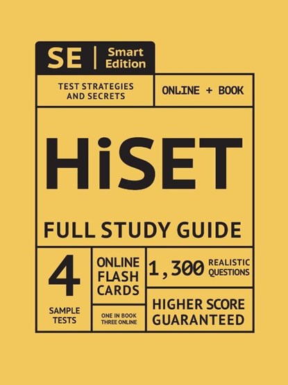 Hiset Full Study Guide, Smart Edition - Paperback - 9781949147100