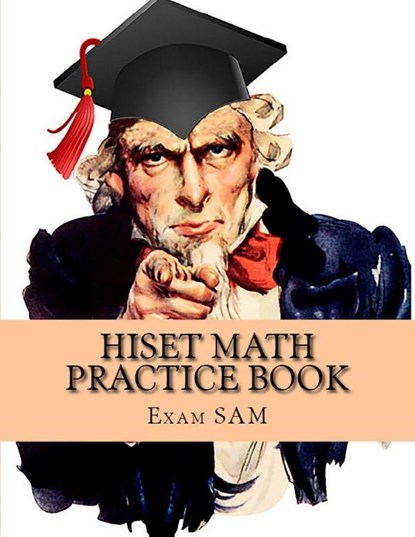 HiSET Math Practice Book, Exam Sam - Paperback - 9781949282160