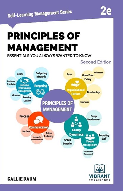 Principles of Management Essentials You Always Wanted To Know, Vibrant Publishers ; Callie Daum - Paperback - 9781949395662