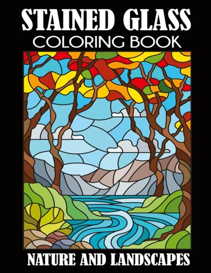 Stained Glass Coloring Book, Creative Coloring - Paperback - 9781949651195