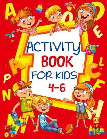 Activity Book for Kids 4-6, Blue Wave Press - Paperback - 9781949651409