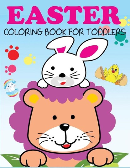 Easter Coloring Book for Toddlers, Blue Wave Press - Paperback - 9781949651447